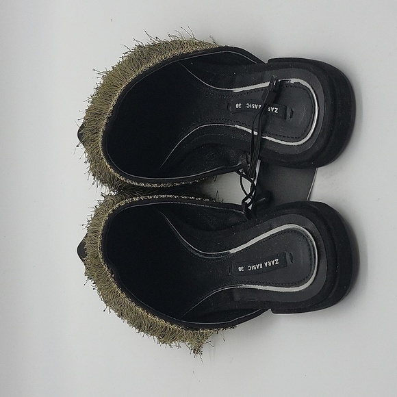 284- Zara Basic Collection Women's Flat Mules Size 6.5 NWT - Picture 5 of 8